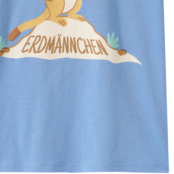 Kinder T-Shirt mit Erdmännchen-Motiv