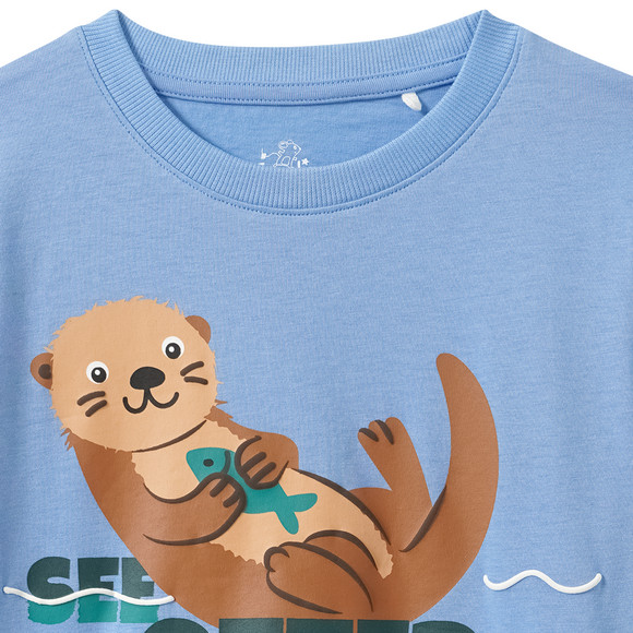 Kinder T-Shirt mit Seeotter-Motiv