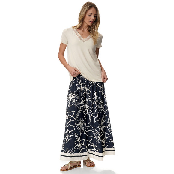 Damen Palazzo-Hose mit weitem Bein