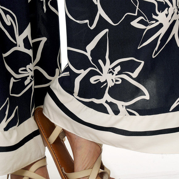 Damen Palazzo-Hose mit weitem Bein