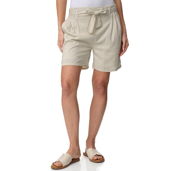 Damen Shorts mit Leinen-Anteil