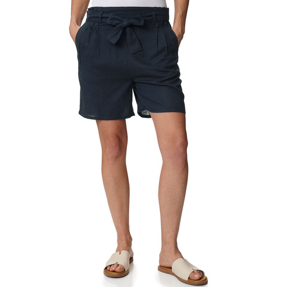 Damen Shorts mit Bindegürtel