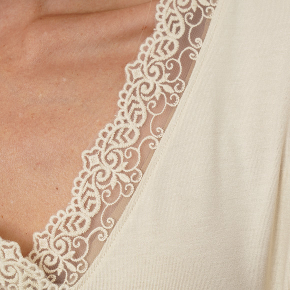 Damen T-Shirt mit Spitze