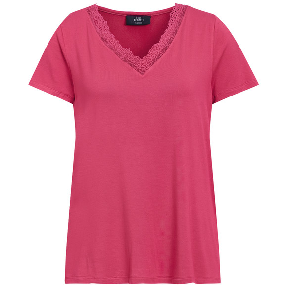 Damen T-Shirt mit Spitze