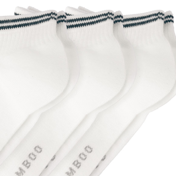 3 Paar Herren Sneaker-Socken in Rippstruktur