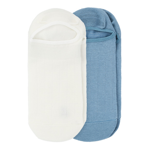 2 Paar Herren Sneaker-Socken unifarben