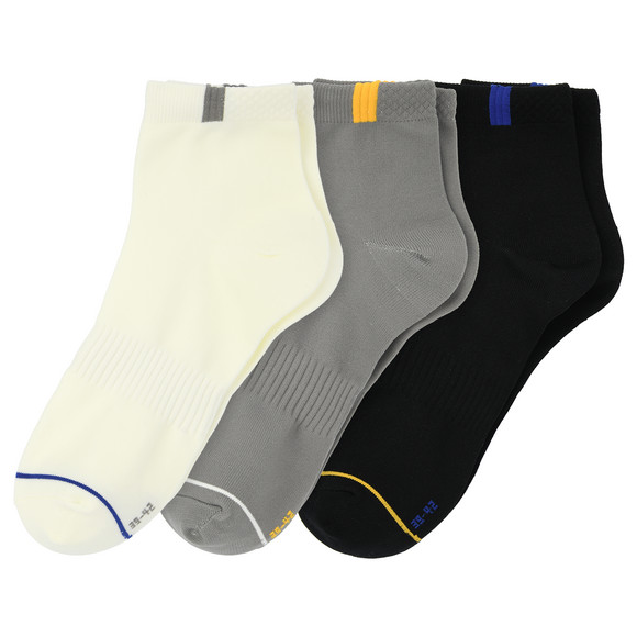 3 Paar Herren Sport-Socken knöchelhoch
