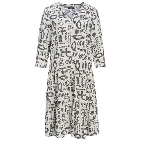 Damen Kleid mit Allover-Muster