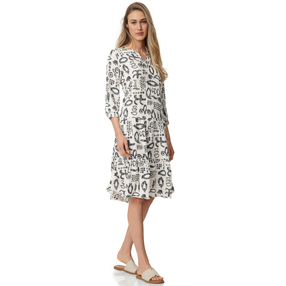 Damen Kleid mit Allover-Muster