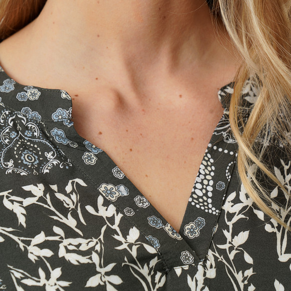 Damen Kleid mit Allover-Muster