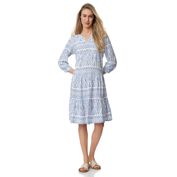 Damen Kleid mit Allover-Muster