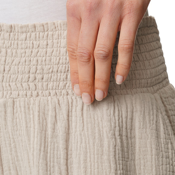 Damen Musselin-Hose mit Elastikbund