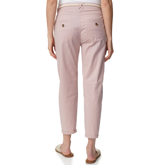 Damen Hose mit Zopf-Gürtel