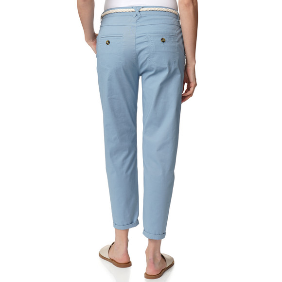 Damen Hose mit Zopf-Gürtel