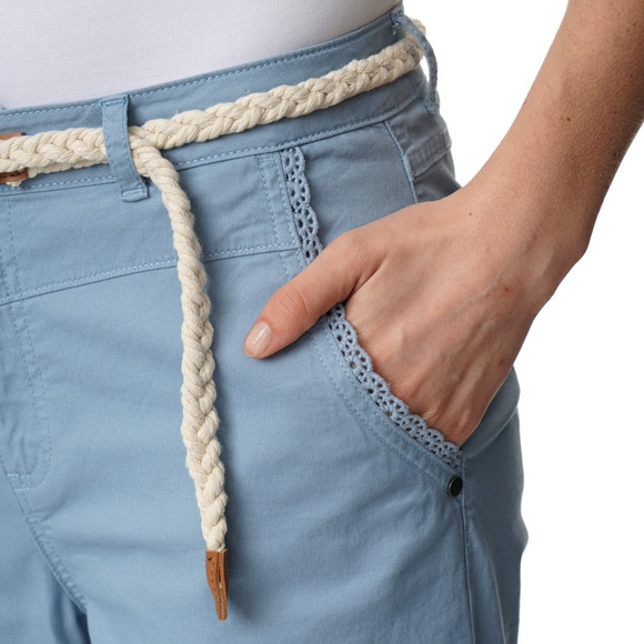 Damen Hose mit Zopf-Gürtel