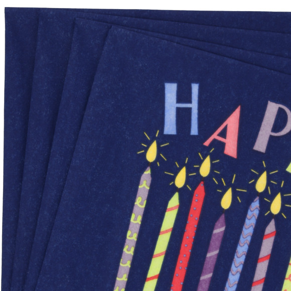 20 Servietten mit Geburtstagsmotiv