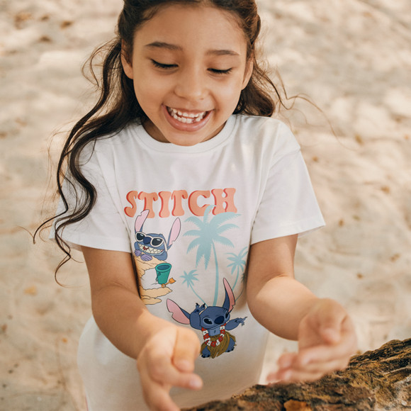 Disney Stitch T-Shirt mit großem Print