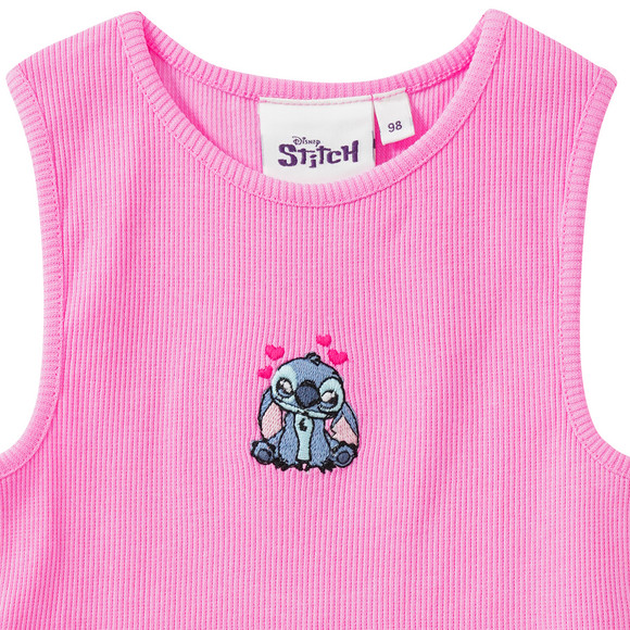 Disney Stitch Top mit Ripp-Struktur
