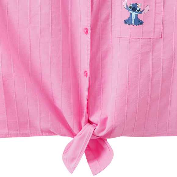 Disney Stitch Bluse mit Knoten-Detail