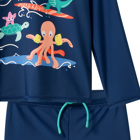 Jungen UV-Set mit Badeshirt und Hose UPF40