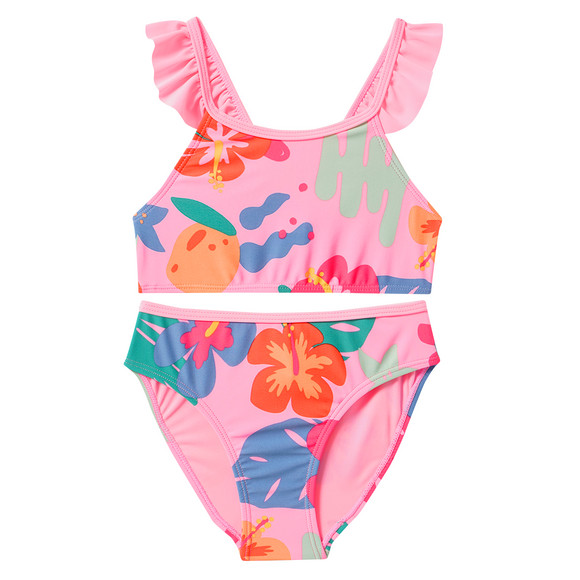 Mädchen Bikini im Tropical-Look