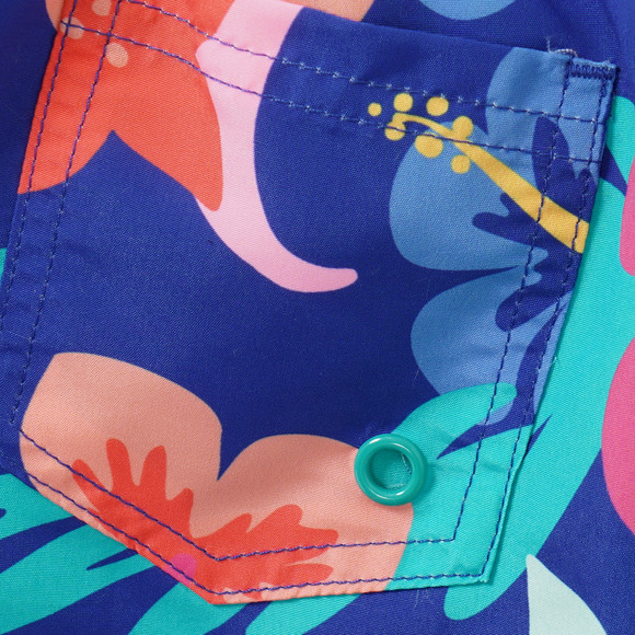 Jungen Badeshorts im Tropical-Look