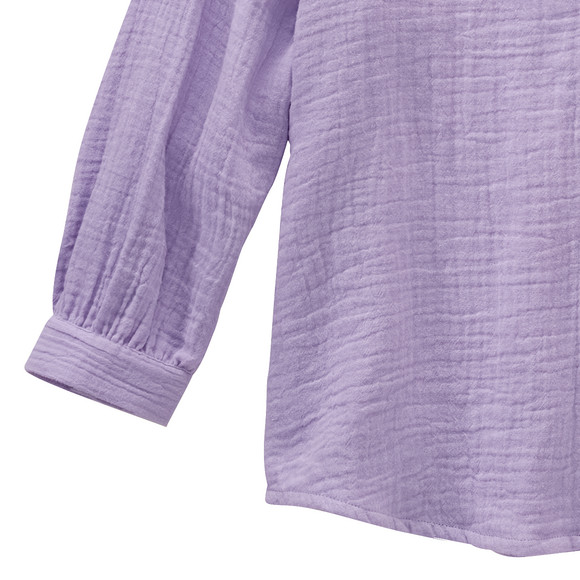Mädchen Musselin-Bluse aus Bio-Baumwolle