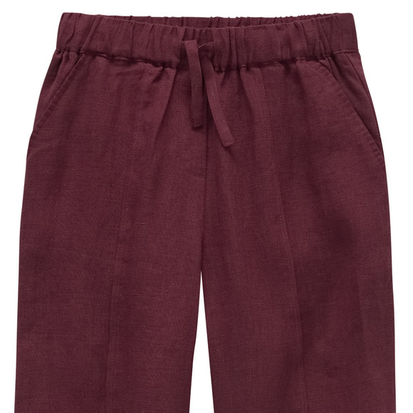 Mädchen Leinen-Hose mit Tunnelzug