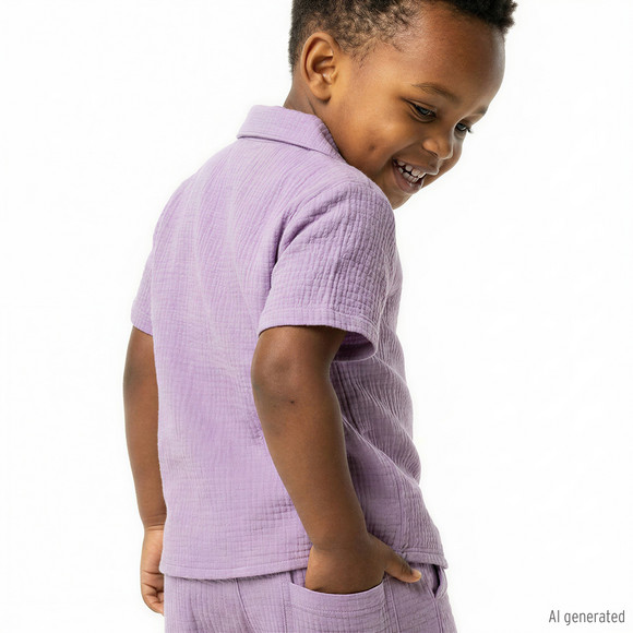 Jungen Musselin-Shorts aus Bio-Baumwolle
