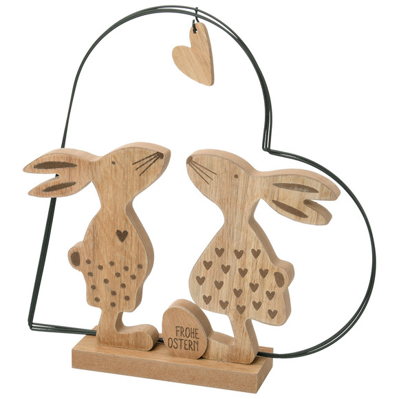 Deko-Hasen aus Holz