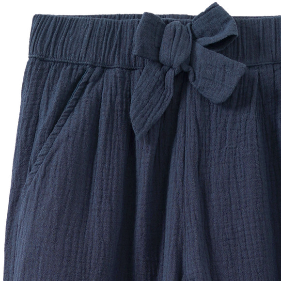 Mädchen Musselin-Hose mit weitem Bein