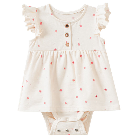 Baby Bodykleid mit Blümchen