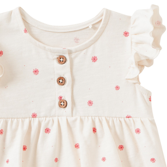 Baby Bodykleid mit Blümchen