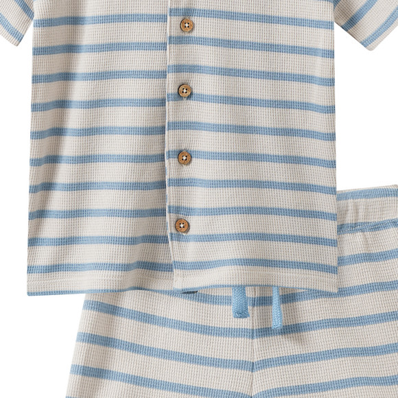 Baby Shorty mit Piqué-Struktur