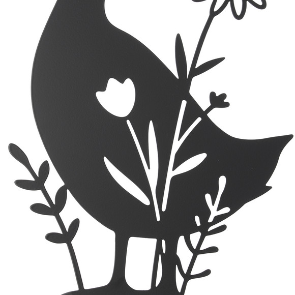 Tuinstekker Gans van metaal