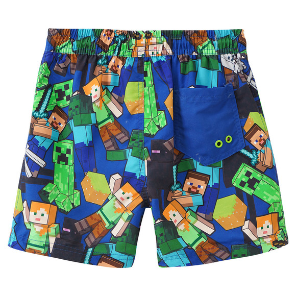 Minecraft Badeshorts mit Allover-Print