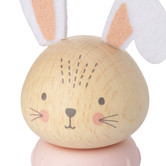 Steckturm aus Holz und Silikon