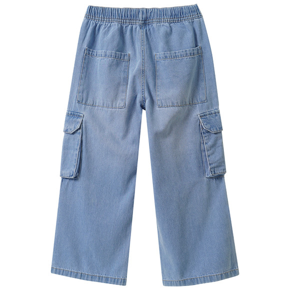 Mädchen Jeans aus leichtem Denim