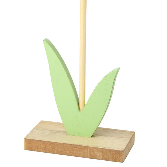 Decoratieve tulp met keramische bloem