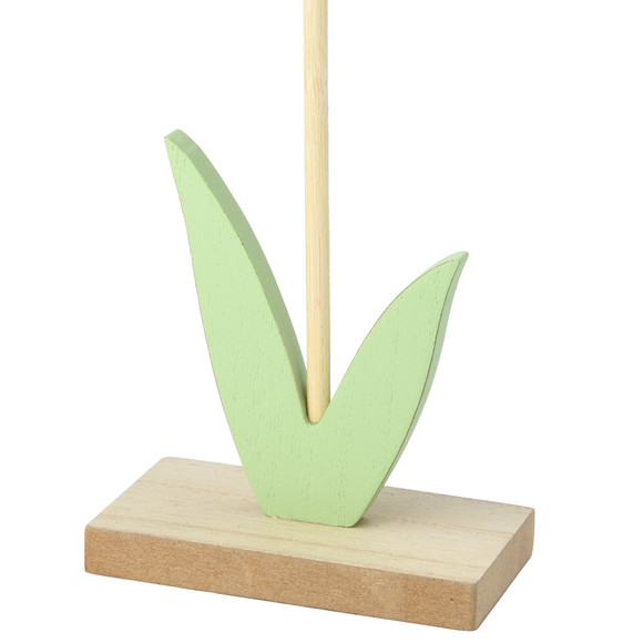 Decoratieve tulp met keramische bloem