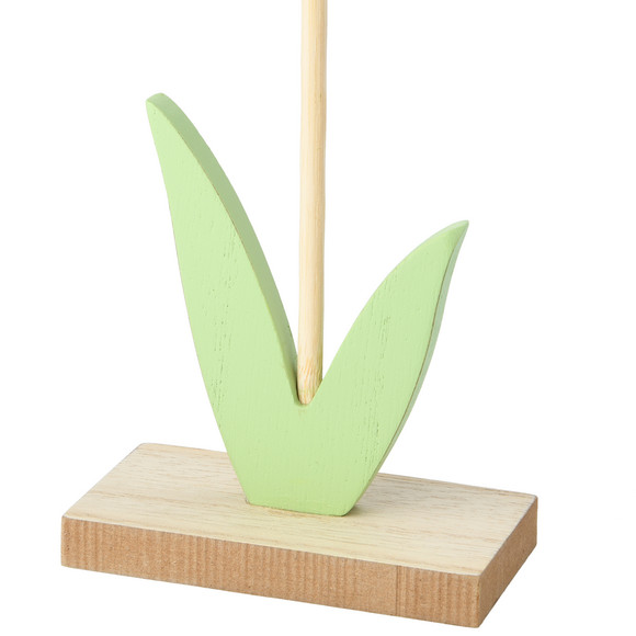 Decoratieve tulp met keramische bloem