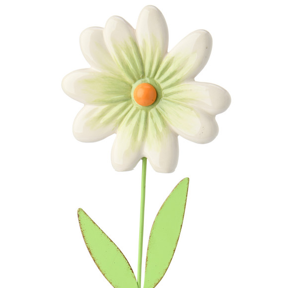 Decostandaard Bloem met keramische bloesem