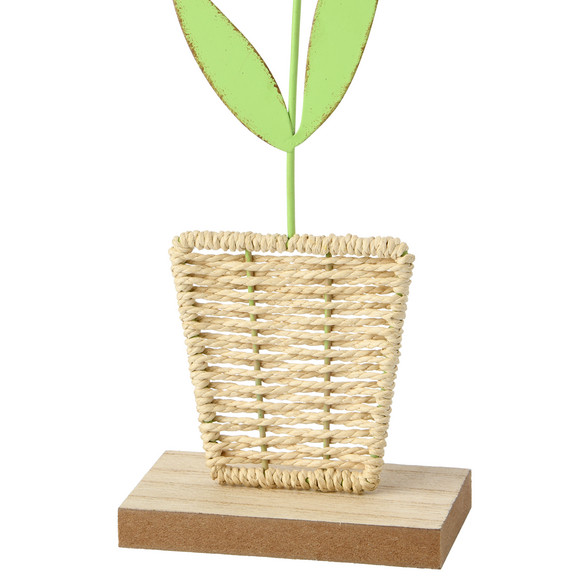 Decostandaard Bloem met keramische bloesem