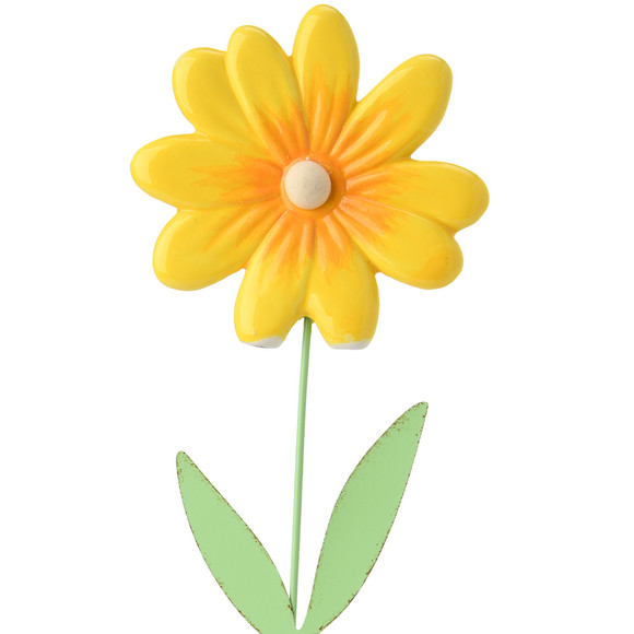 Decostandaard Bloem met keramische bloesem