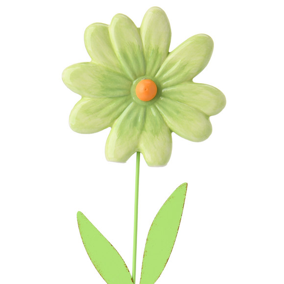 Decostandaard Bloem met keramische bloesem