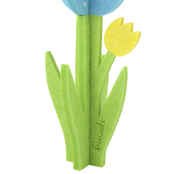 Deko-Tulpe aus Filz