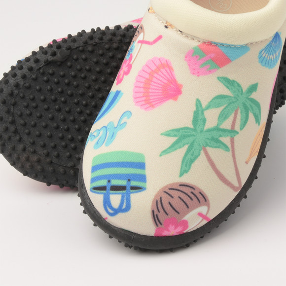 Baby Badeschuhe mit sommerlichen Motiven