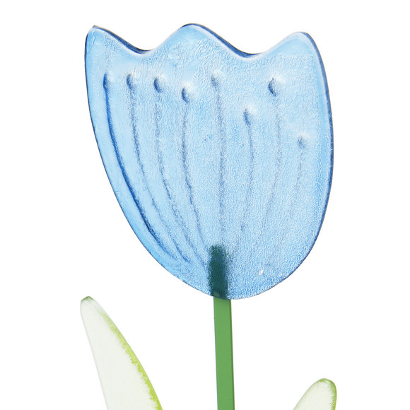 Theelichthouder in tulpenvorm