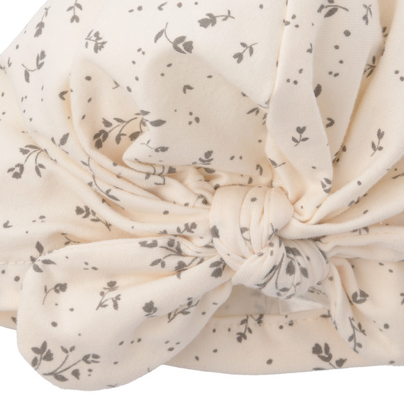 Baby Mütze mit Schleife