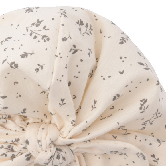 Baby Mütze mit Schleife